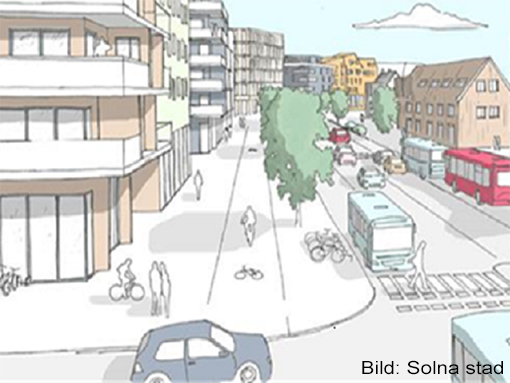 Utveckling av Enköpingsvägen till ny stadsgata