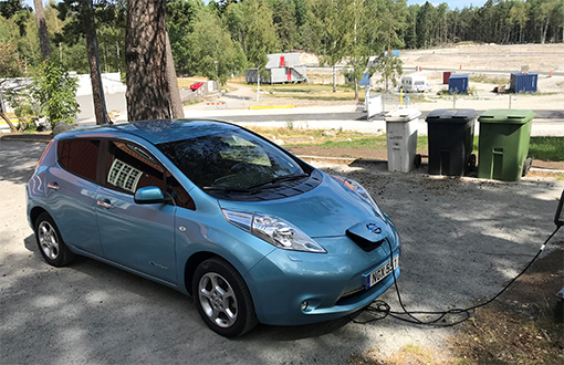 Järvastadens bilpool växer - nu finns också elbilen Nissan Leaf