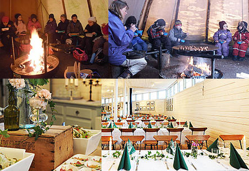 Överjärva gård har flera lokaler för kalas