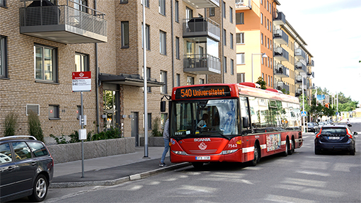 Mer om buss i Järvastaden