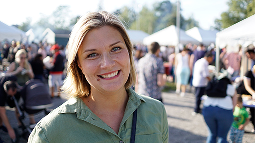 Järvastadens festfixare heter Daria