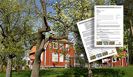 Nya pass för att boka Jaktvillan