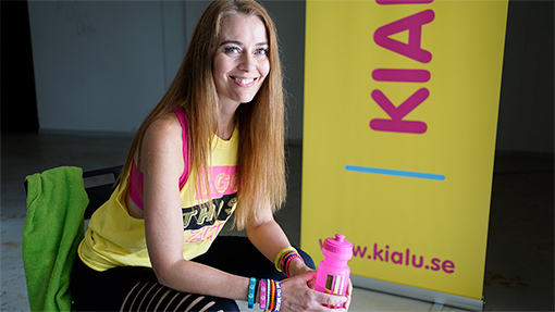 Zumba med Kialu i Järvastaden