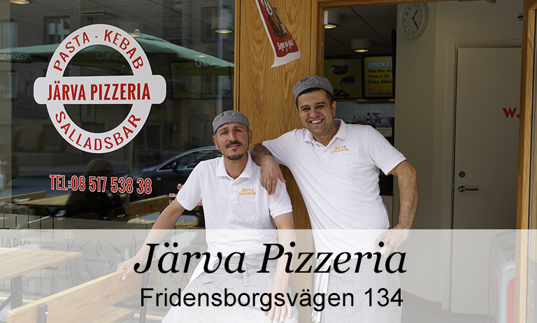 Järva Pizzeria i Järvastaden