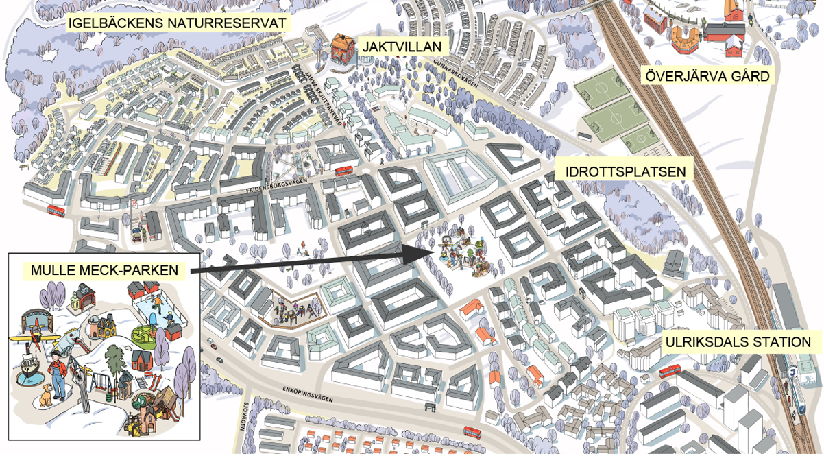 jarvastaden områdeskarta 2024